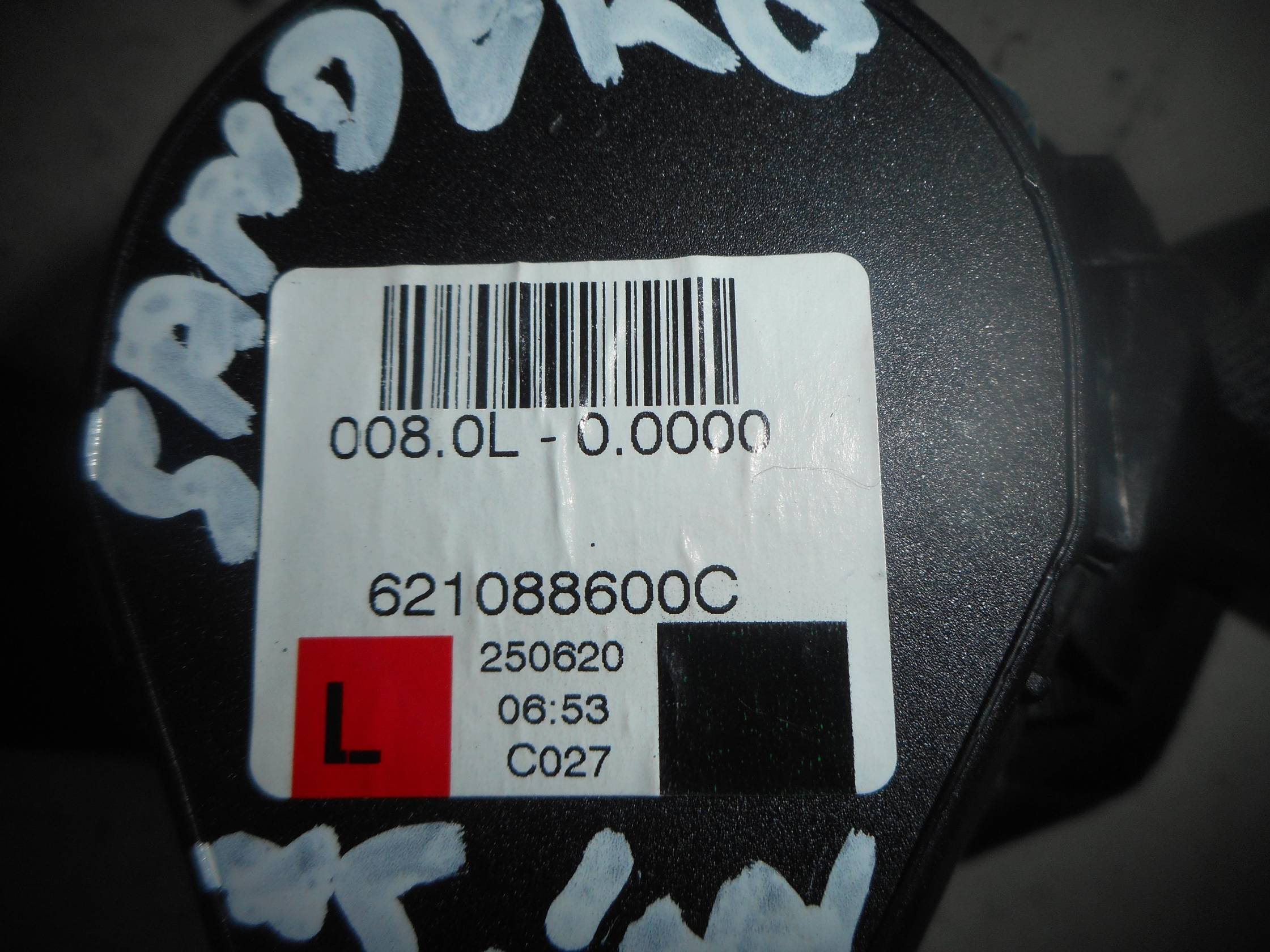 Cintura di sicurezza ant. sx.